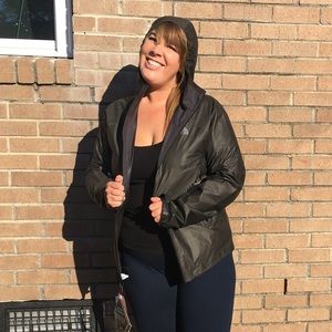 Men M North Face Goretex Hyperair Black Jacket NWT